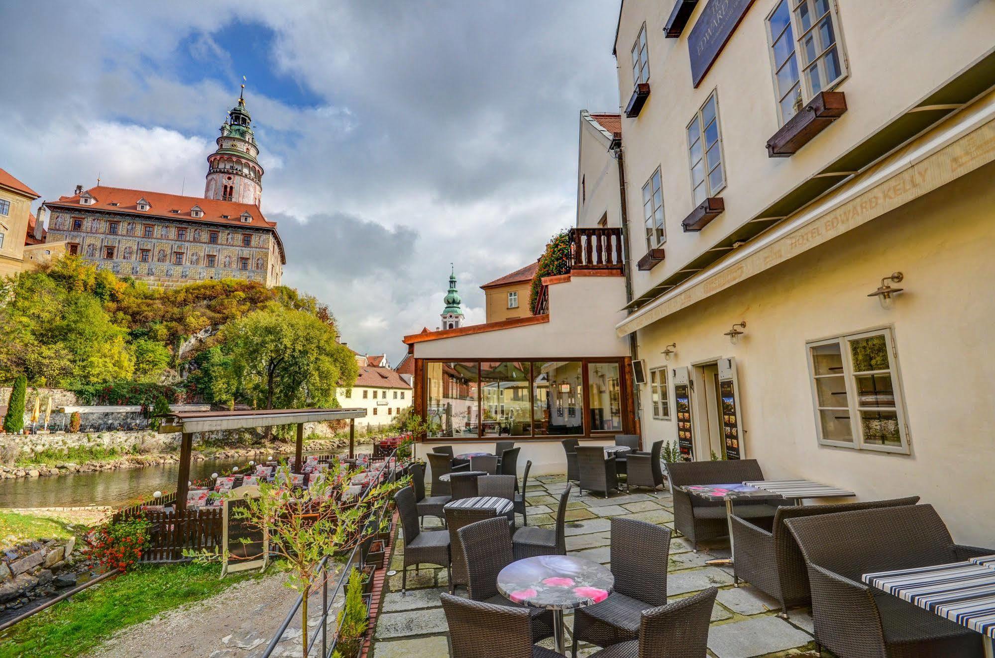 Hotel Edward Kelly Český Krumlov Dış mekan fotoğraf